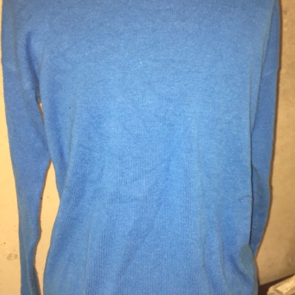 Blue Hollister Sweater Top XS Long Sleeve - Picture 2 of 5